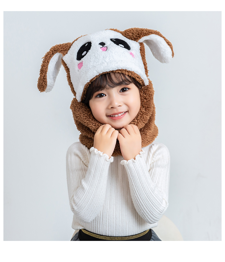 Title 8, Thick warm plush parent-child ear protection ca...