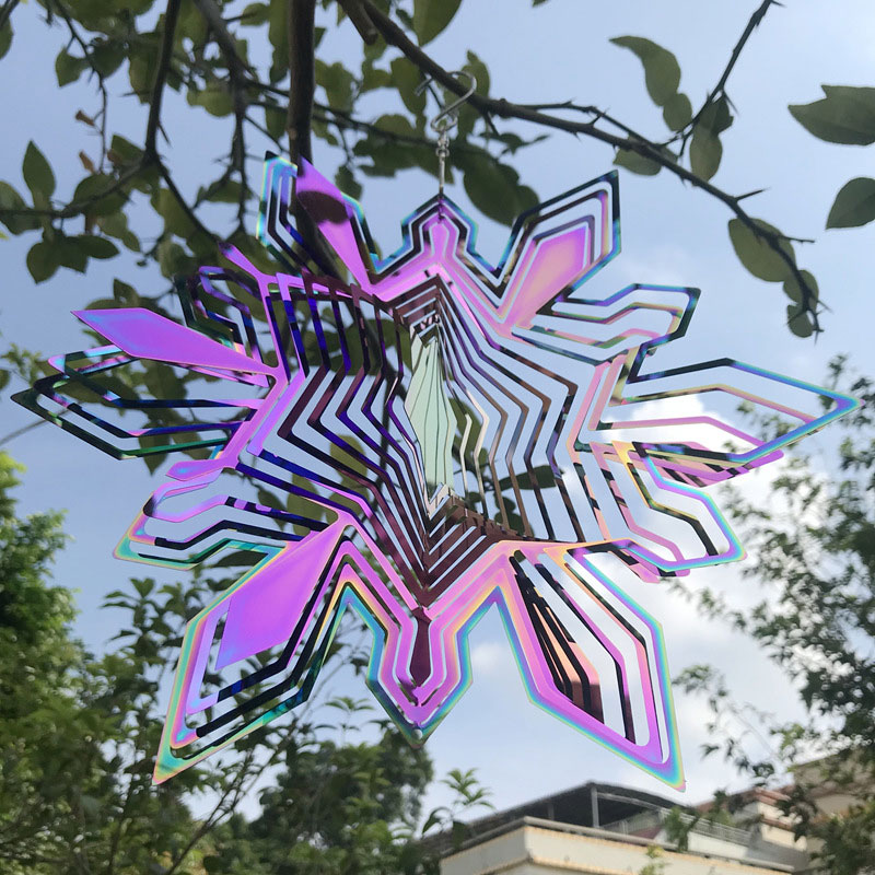 Dynamic Wind Turning Garden Indoor And Outdoor Wind Chime Decoration