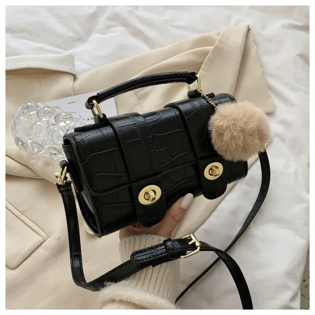 New Trendy Korean Style Messenger Bag Black - Shop at LoveMi