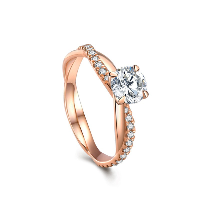 Bague Princesse en Or Rose 18K — Élégance et raffinement - image 5