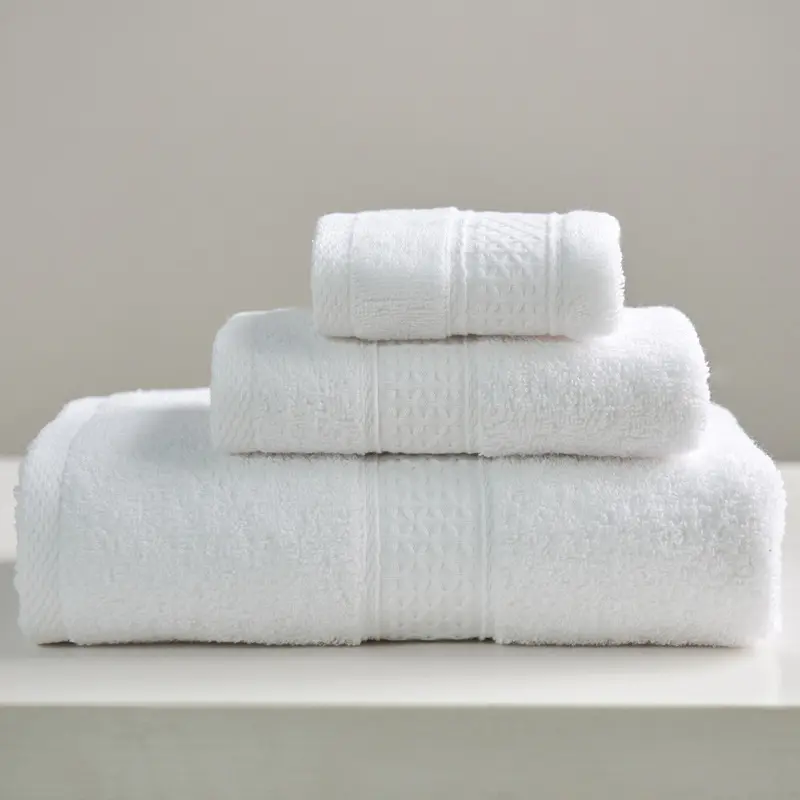 Minimalist Style Square Towel Bath Set Pure