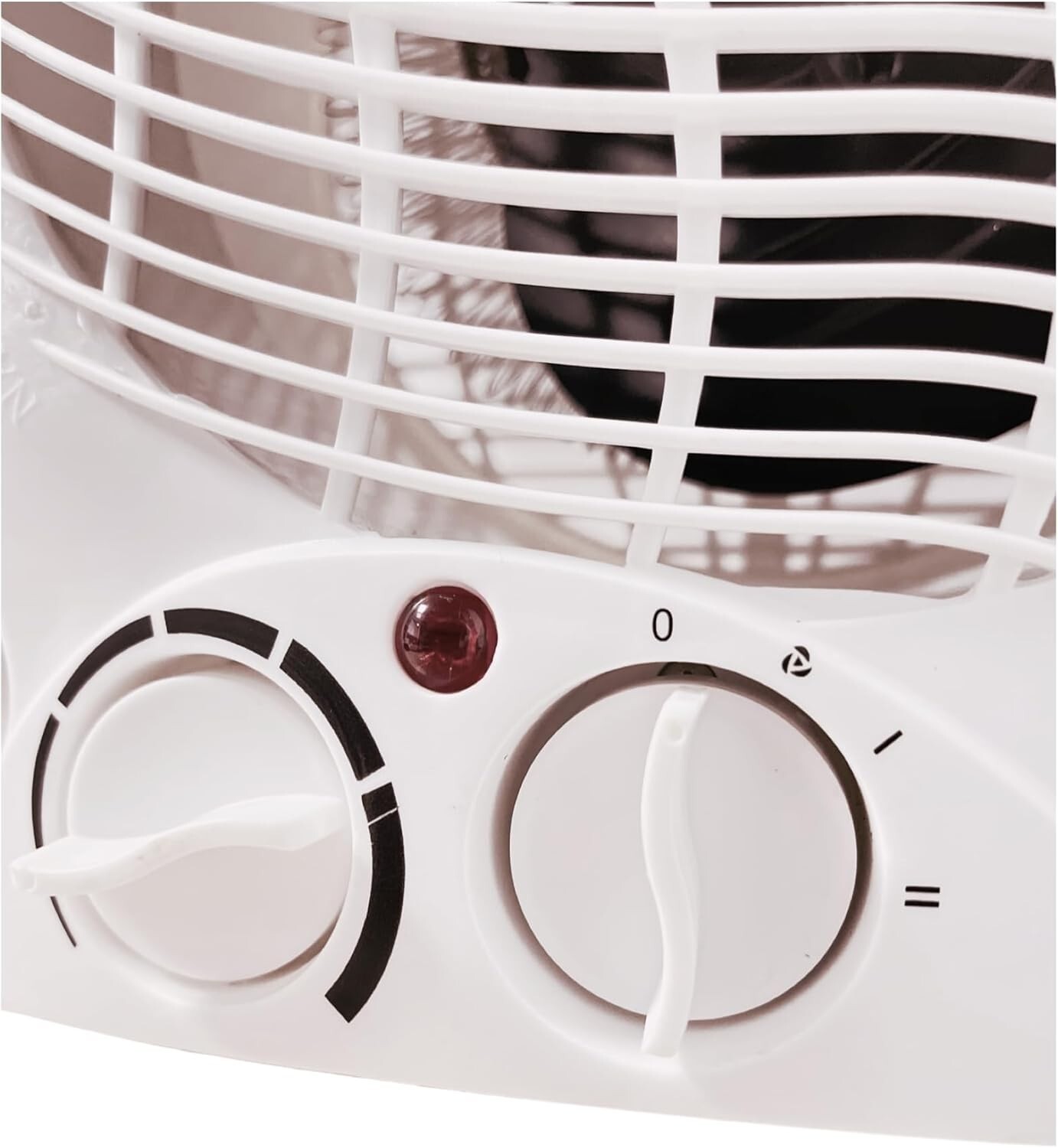 230V Fan Heater Portable Electric Hot Warm With 2 Heat Settings Overheat Protection