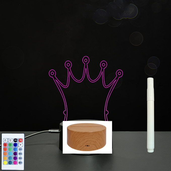 3D Acrylic Board Handwriting Message Board LED Light - Image 77