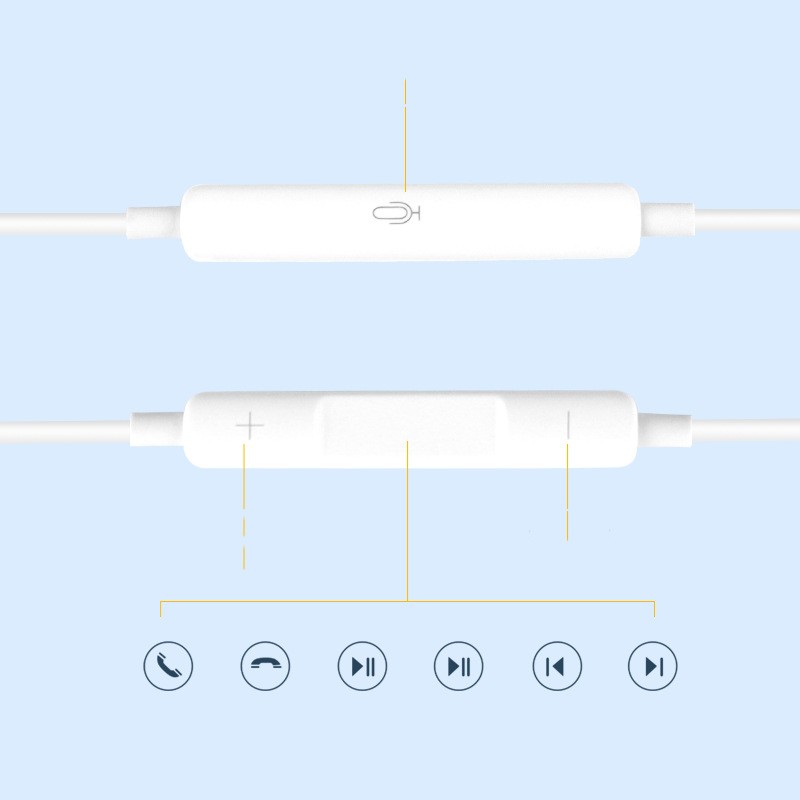 Universal Mobile Phone Headset Universal Microphone Wire Controlled Call Suitable For Ios Android - Image 4