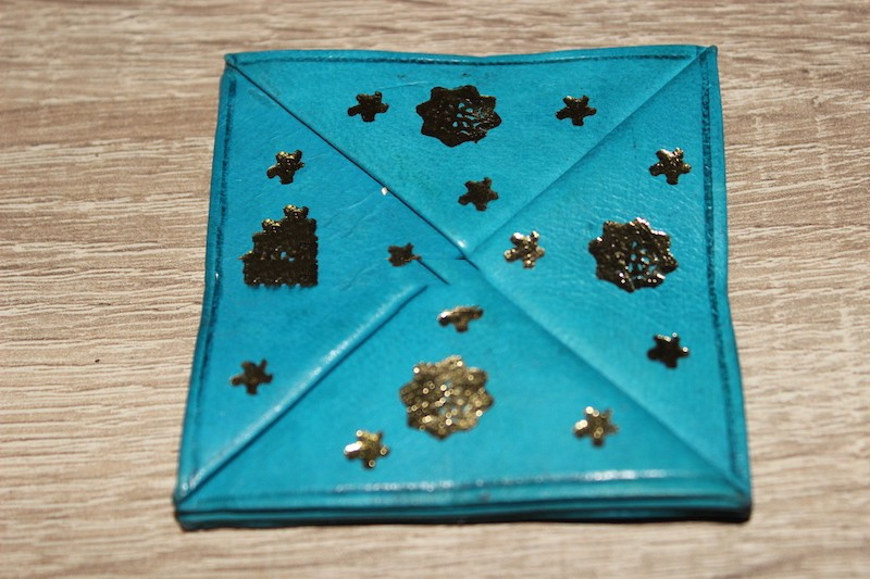 Sheepskin Folding Coin Purse, picture 8 of 12