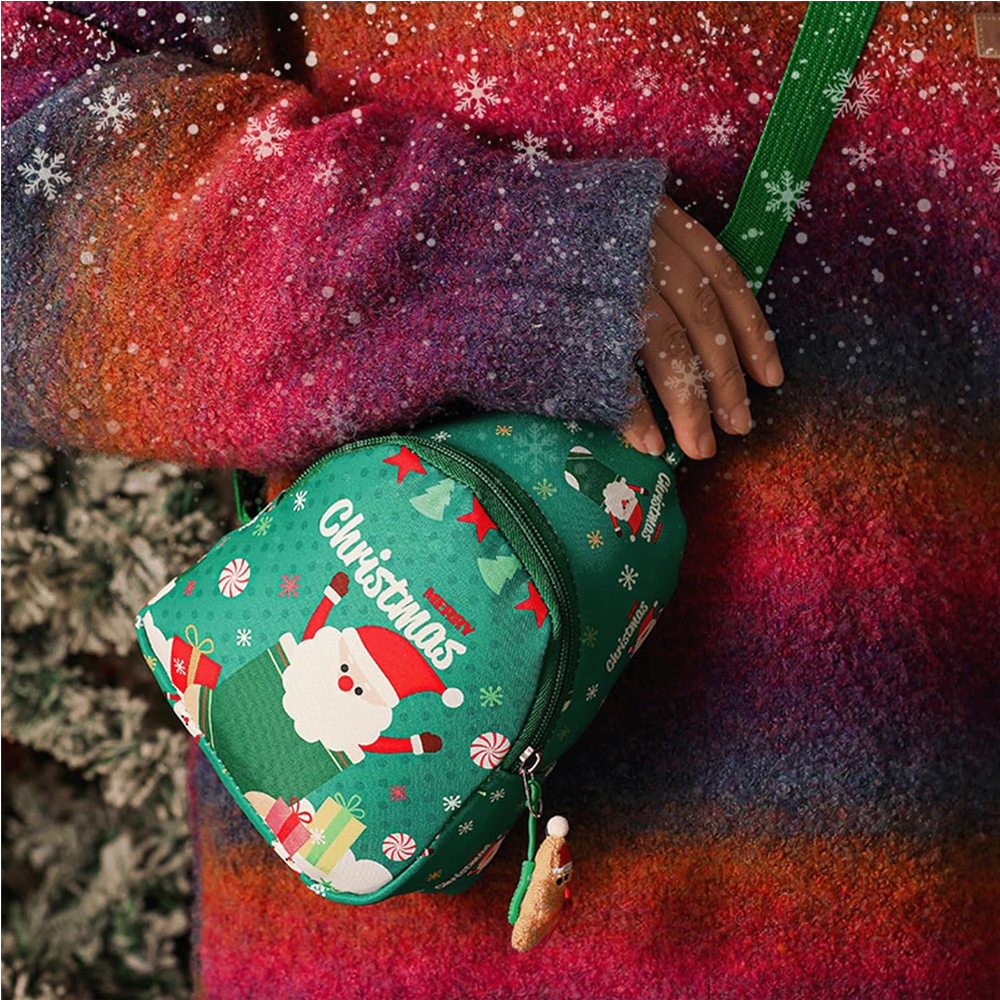 Christmas Purse Cute Sling Backpack