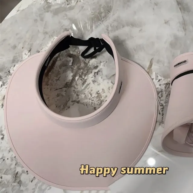 Outdoor Sunshade And Sunscreen Hat Pink - Shop at LoveMi