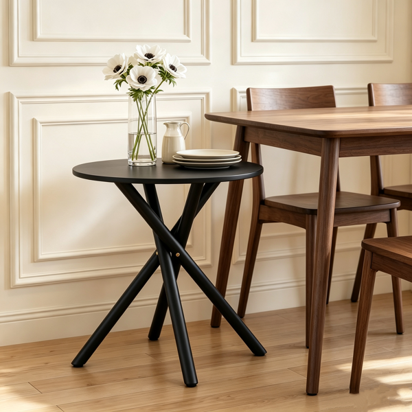 Round Metal Side Table