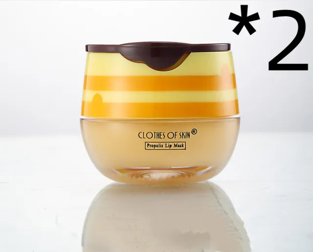 Propolis Moisturizing Lip Mask 2Pcs English Packaging - Shop at LoveMi