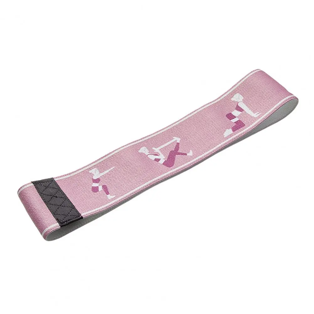 Elastic Artificial Fitness Resistance Band - Coral Powder