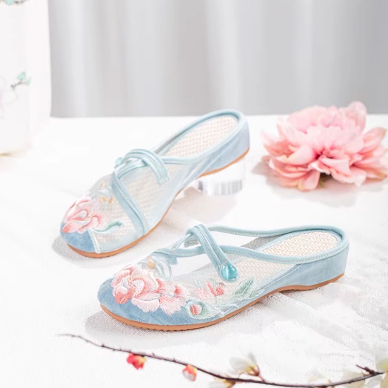 Mesh Embroidered Flats, picture 7 of 7
