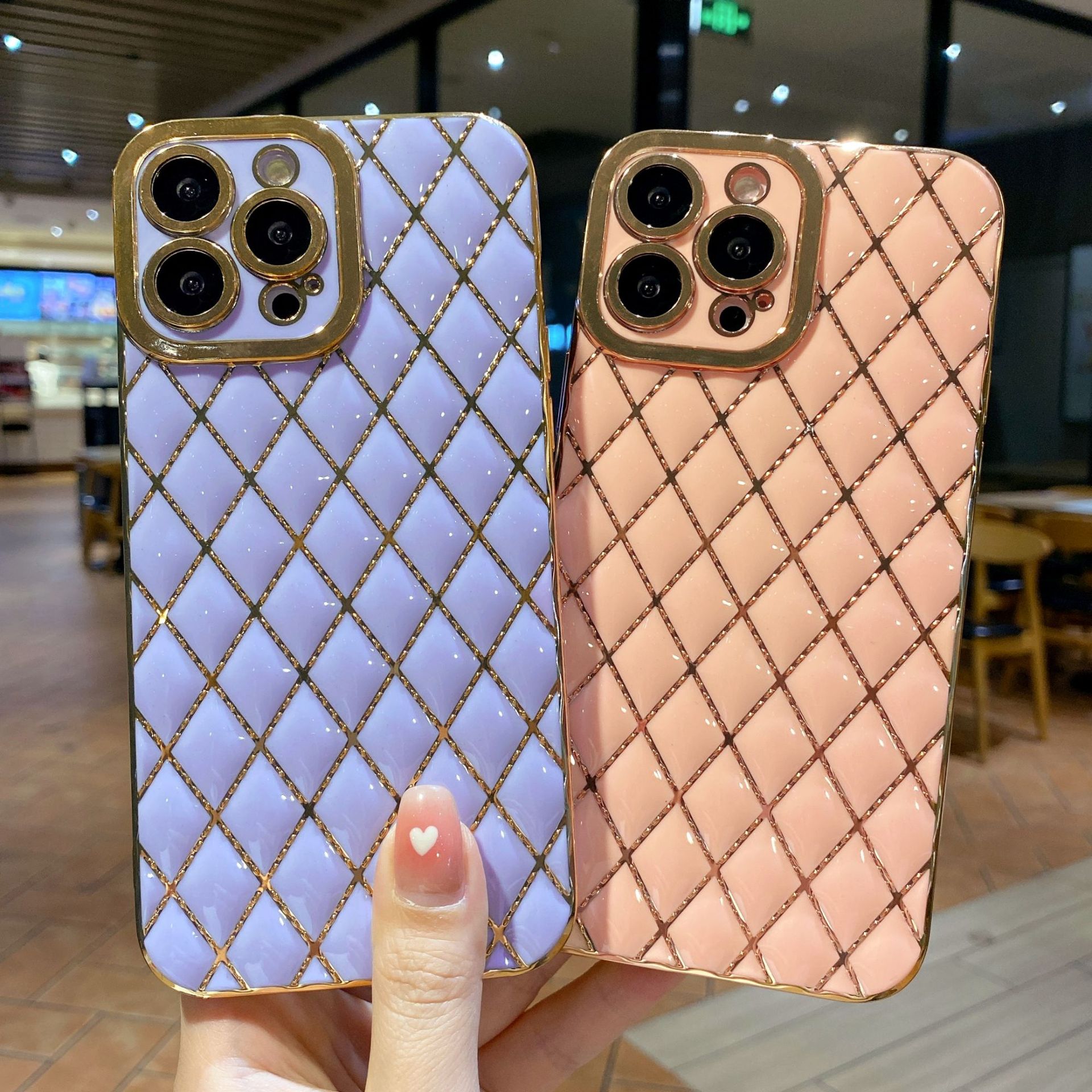 Electroplated 6D Diamond Cell Phone Protective Case - Image 4