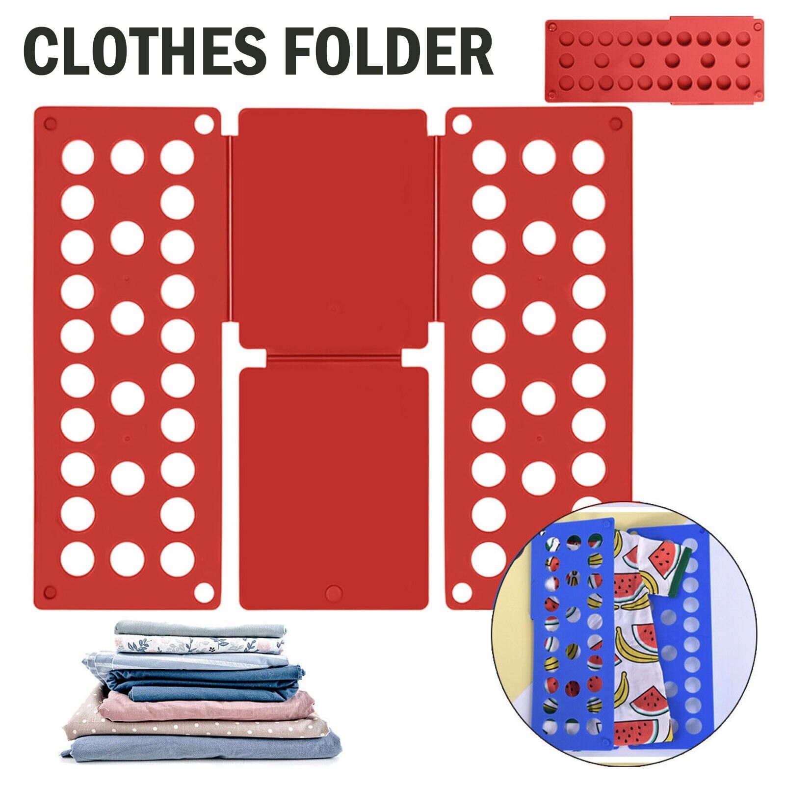 Kid's Clothes Folder Organizer Fast Fold Storage. we ship only inside the US, USPS First Class Package 2 Day Handling , 2-5 Day Shipping. Clothes Folder Folding Board Laundry Organizer T-Shirt Fast Fold Storage for Kids. The folding clothes artifact is ma