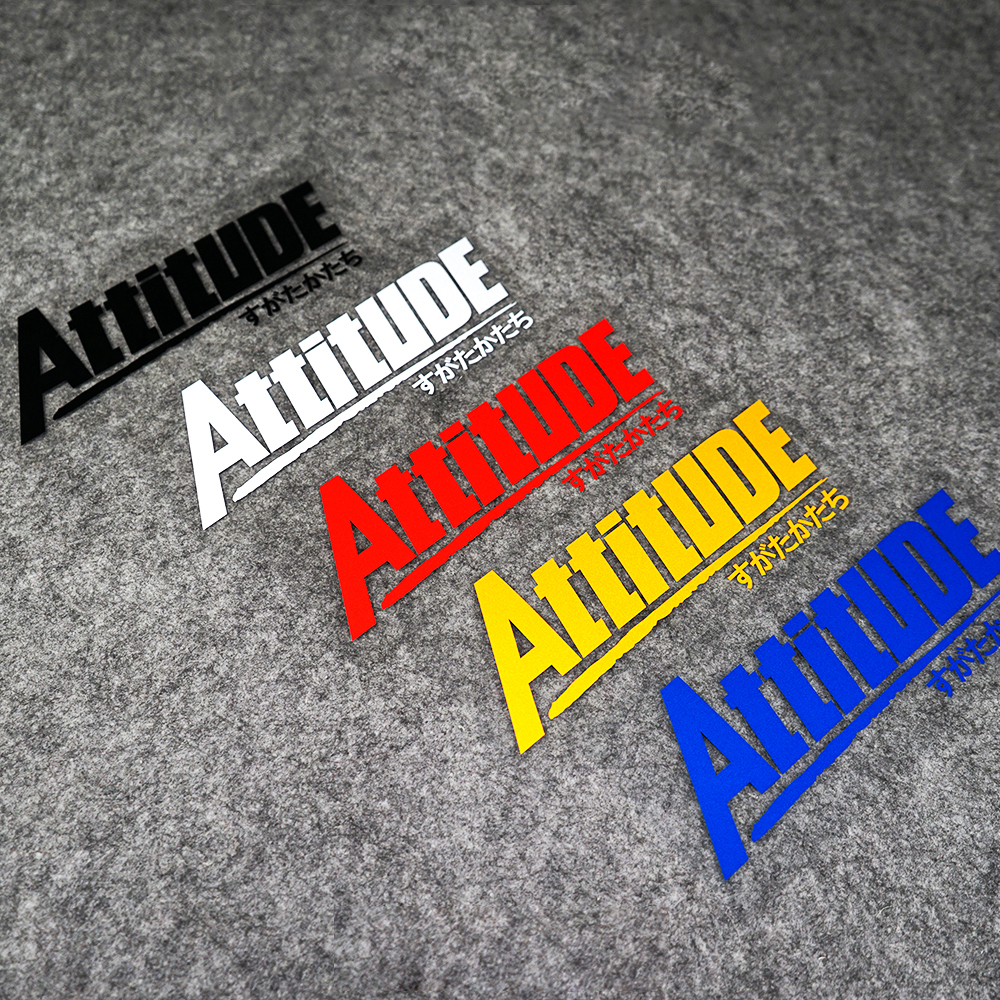Personality JDM Play Car Attitude Body Window Car Decoration Reflective Stickers Waterproof — foto 9