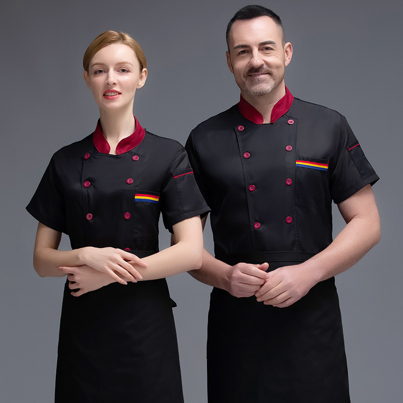 Title 4, Chef Overalls Kurzarm für Damen und Herren im S...