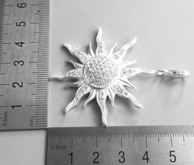 Tribal Sun Pendant Fashion 925 Sterling Silver