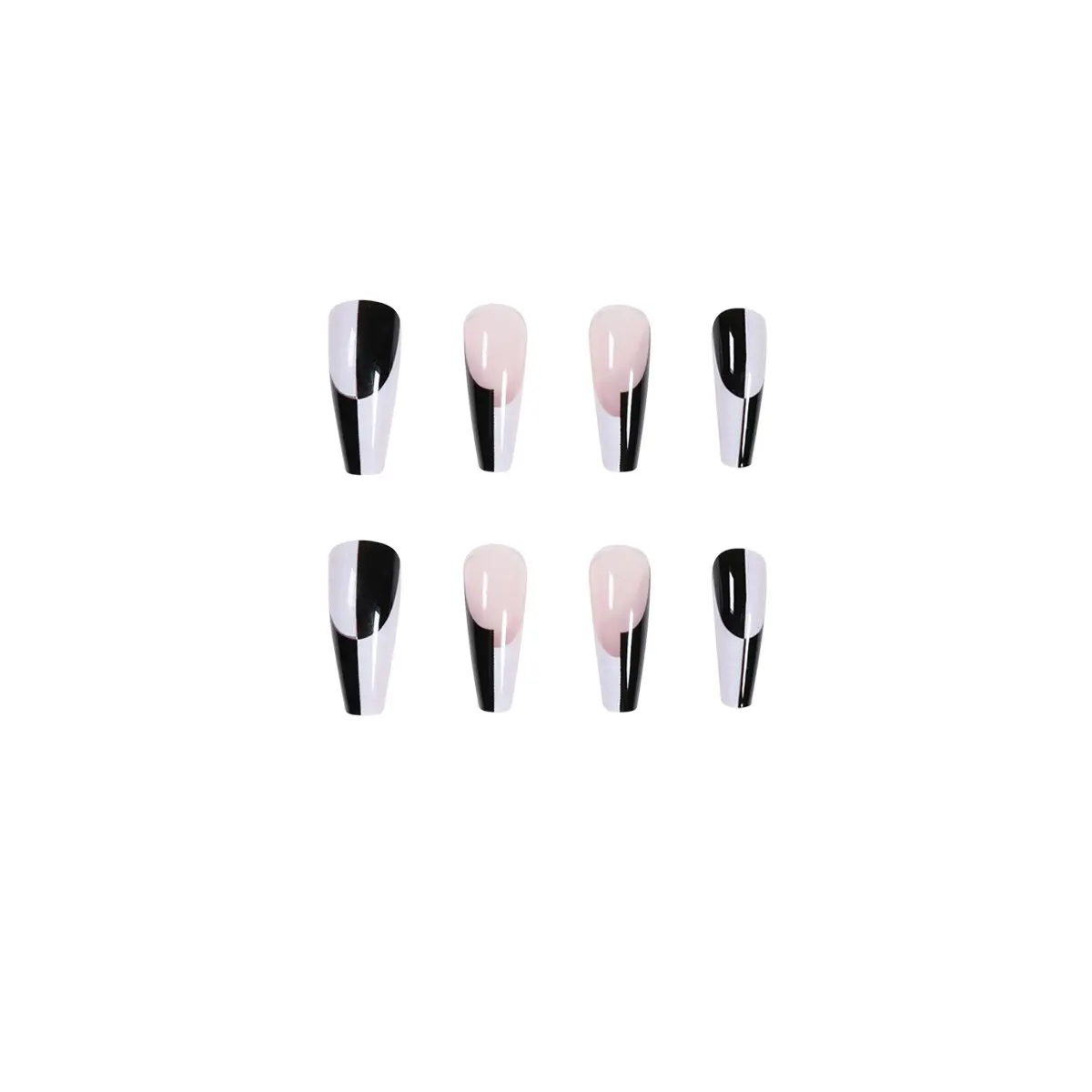 Simple Black And White Color Matching Long