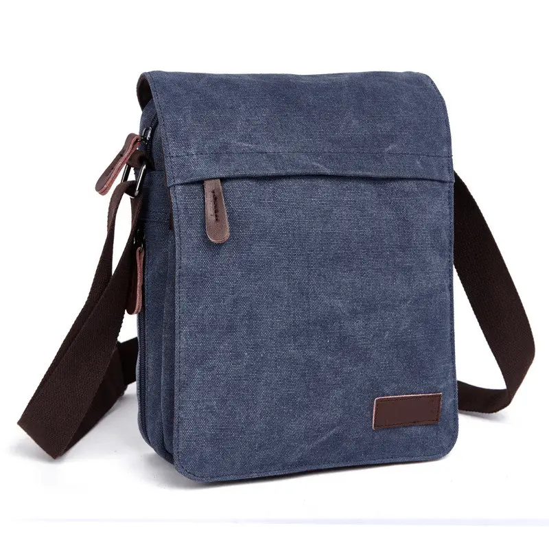 Men's Messenger Bag Canvas Shoulder Bag