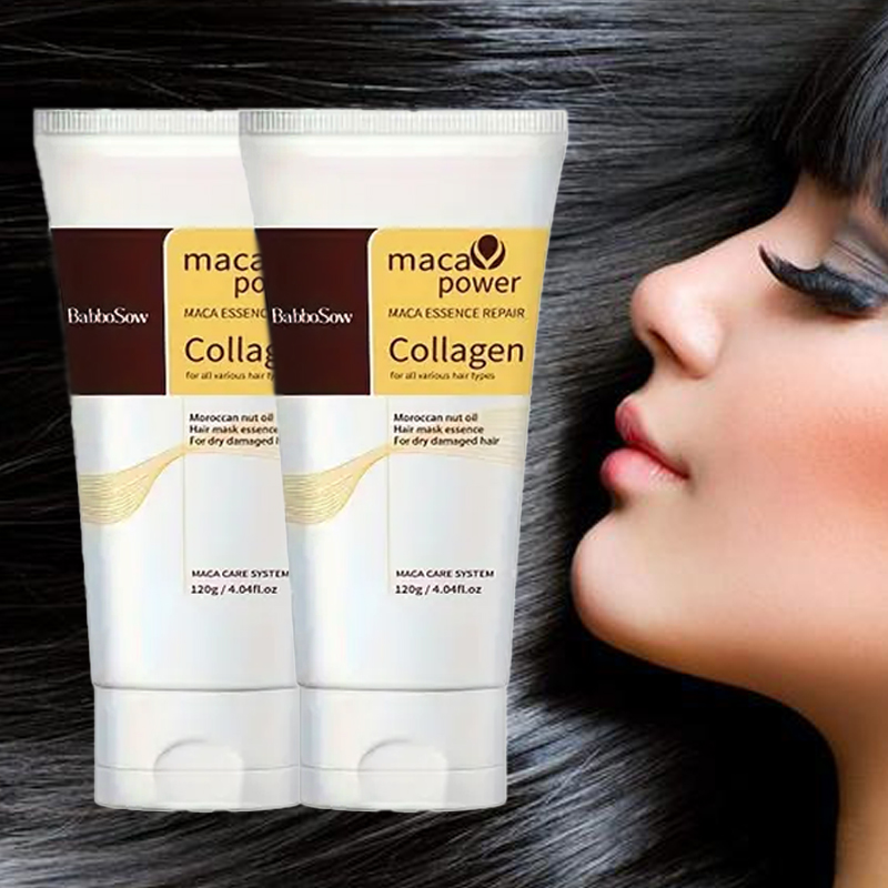 Only Supports Self Pickup With Waybill Collagen No Heat Hair Mask Deep Repair... 4