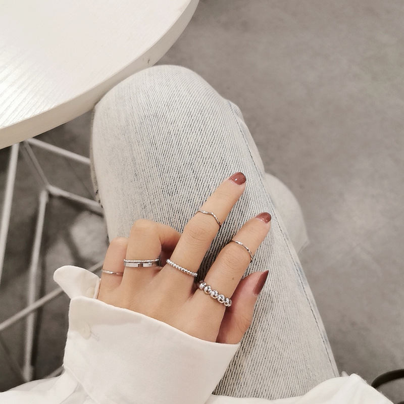 Title 5, Personalized Simple Joint Fashion Ring Create a...