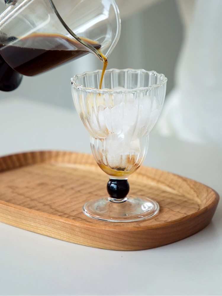 Household Glass Juice Dessert Ice Cream Cup