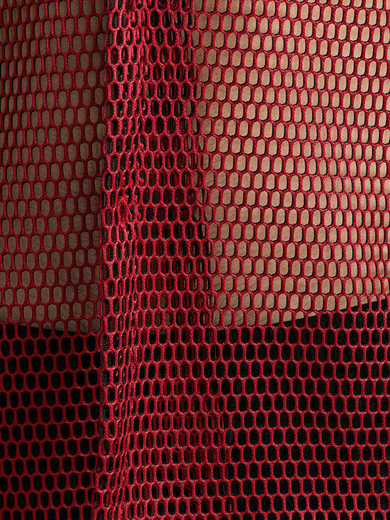 Men's Openwork Long-sleeved Shirt