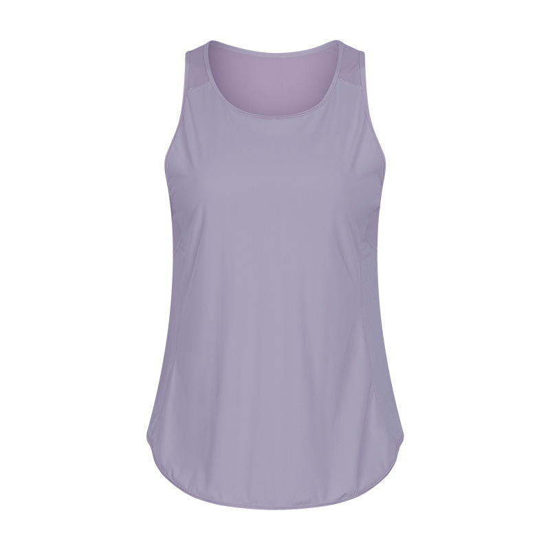 Title 5, Pure Color Sleeveless Quick-drying Breathable R...