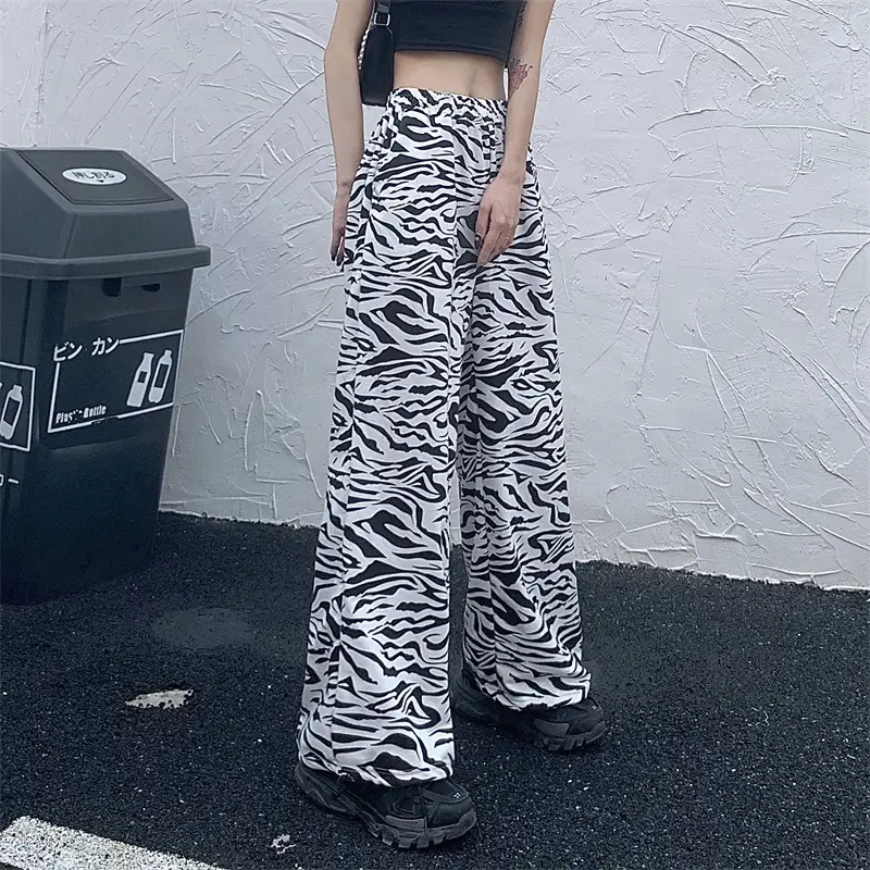 Women's Wide-leg Pants Summer High Waist Drape Loose And Thin