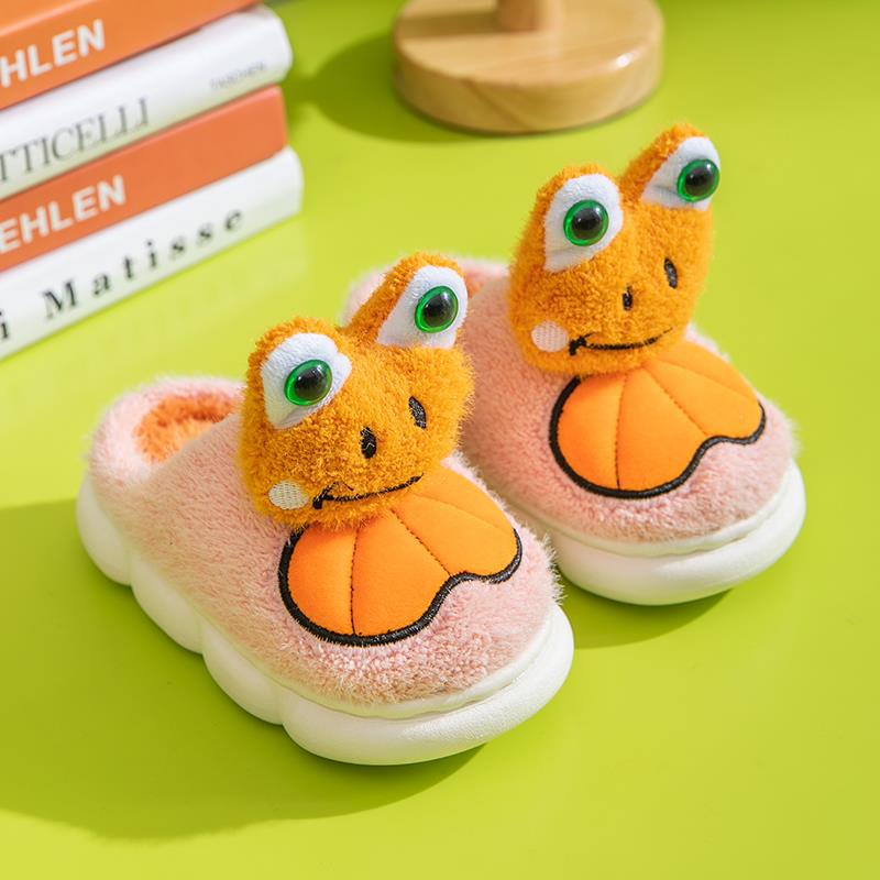 Men And Women Children's Warm Non-slip Slippers