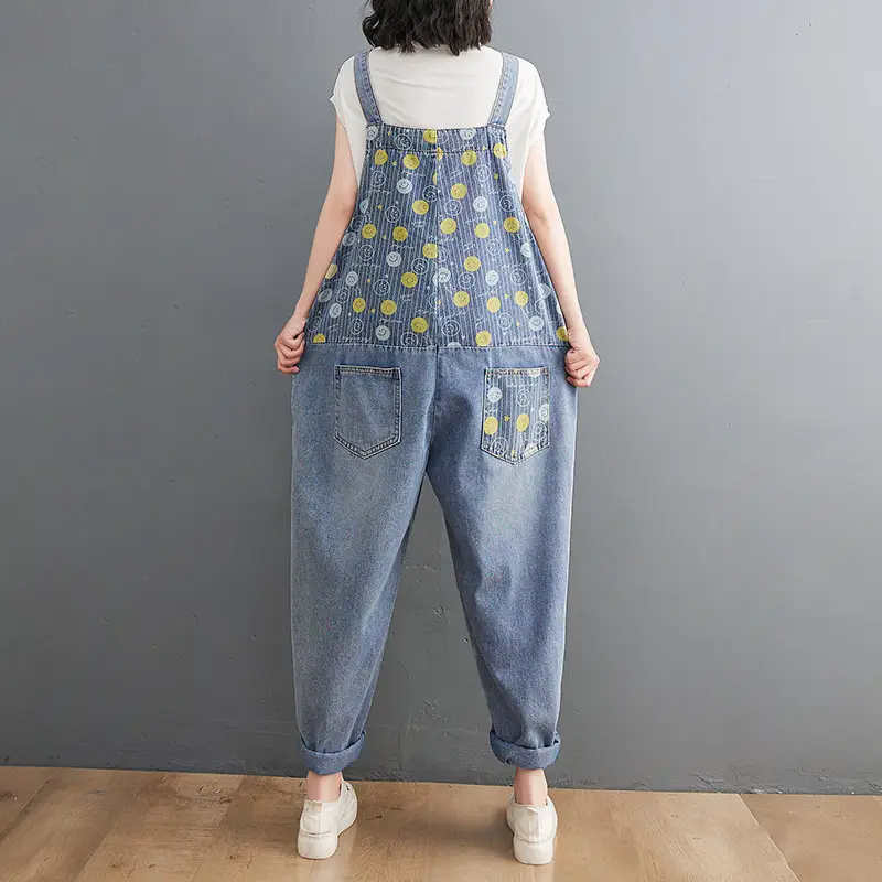 Women's Korean Version Of The New Spot Large Size Jean Strap