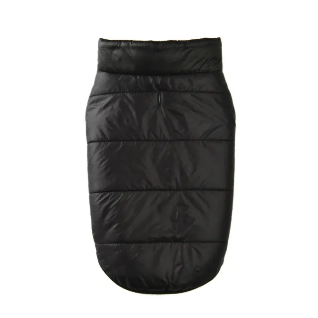 Autumn And Winter Thickened Warm Cotton Coat Dog Vest Padded Jacket Black - Shop at LoveMi
