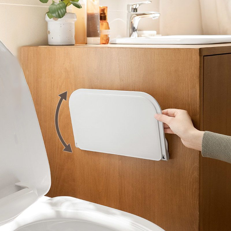 Foldable Floating Shelf Wall Mounted Display Shelves Bathroom — image 2