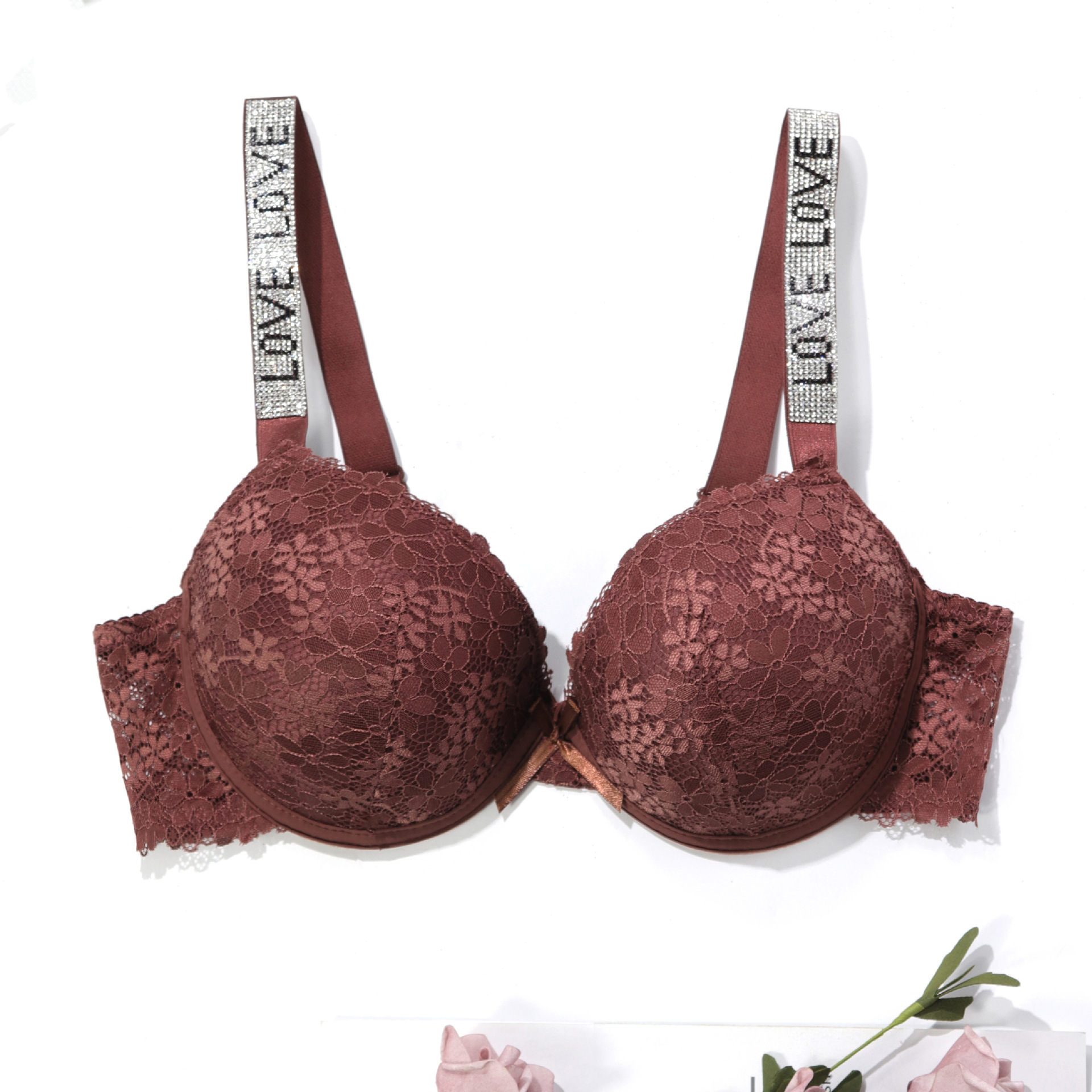 Title 9, Printed Bra Gather Side Retraction Pair Breast ...