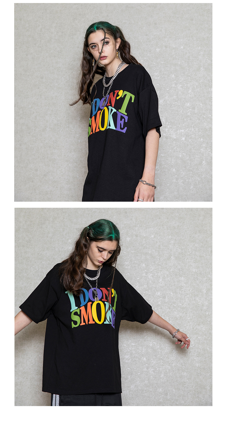 Title 2, Rainbow print couple short sleeve