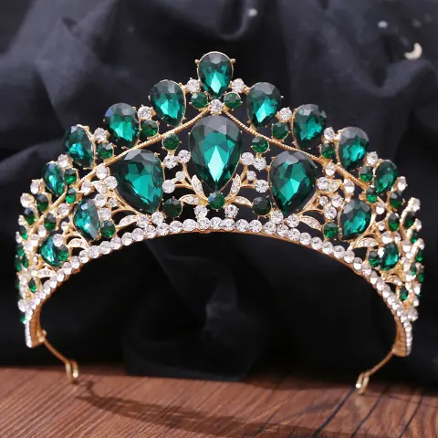 Fashion Bridal Knot and Makeup Crown