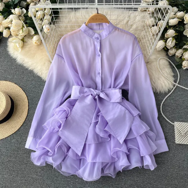 Design Bow Tie Small Shirt Purple - Shop at LoveMi