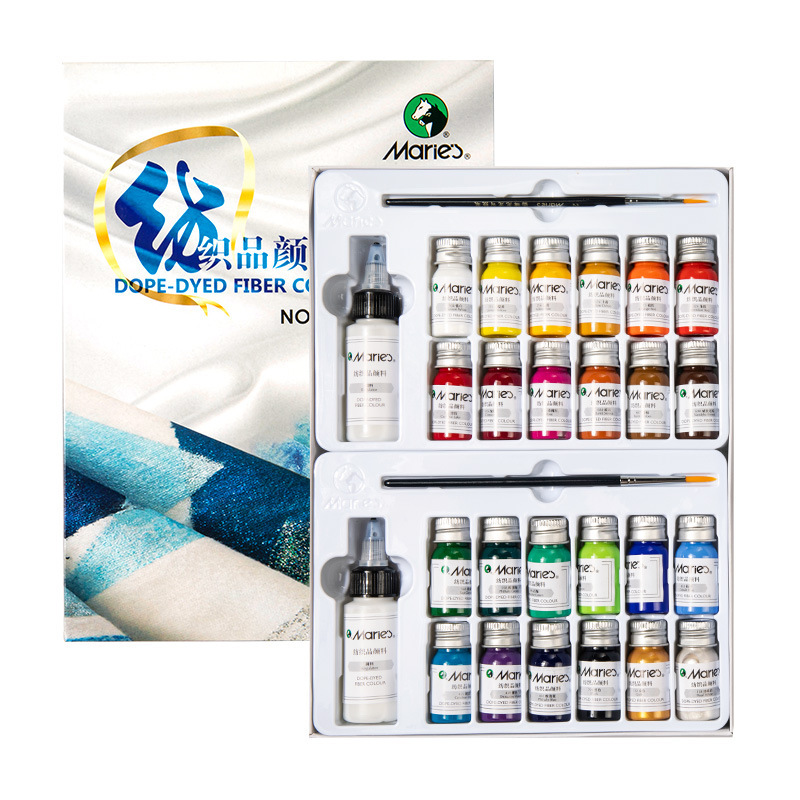 Title 2, Dope-Dyed Fiber Permanent Fabric Paint Set