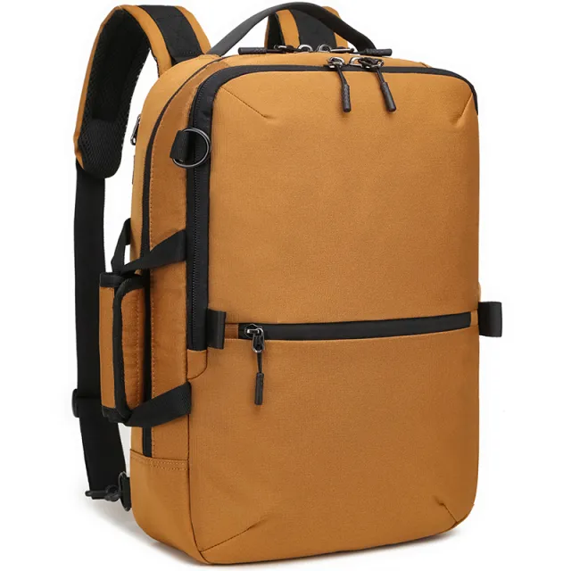 Men's Business Large Capacity Backpack Khaki - Shop at LoveMi