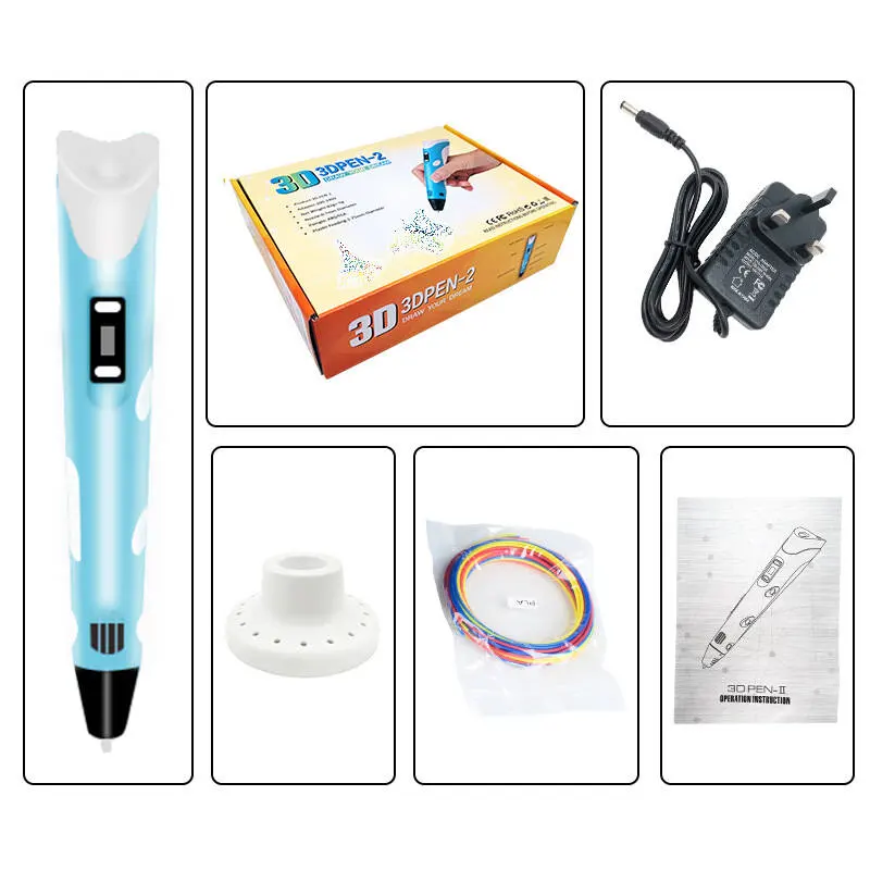 3D Pen Printing Kit Includes 3 Colours