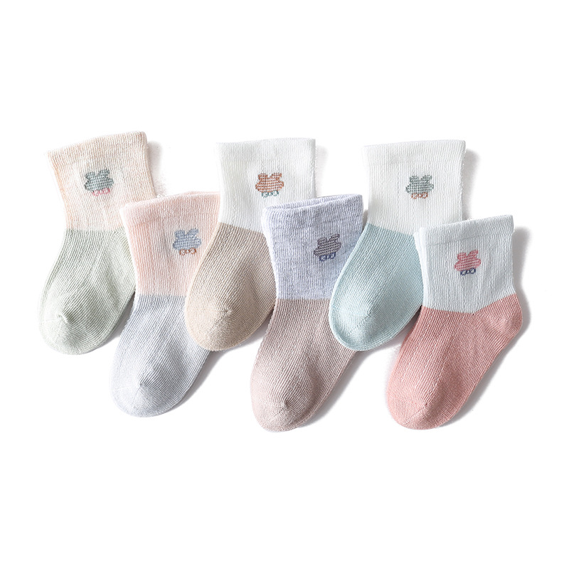 Children's Socks Thin Cotton Baby Sweet Cartoon Newborn
