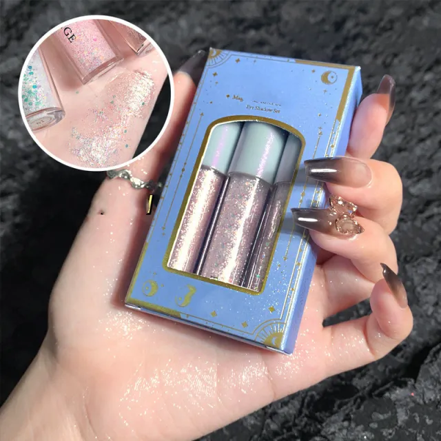Illuminating Star Eye Shadow Liquid Setof3 - Shop at LoveMi