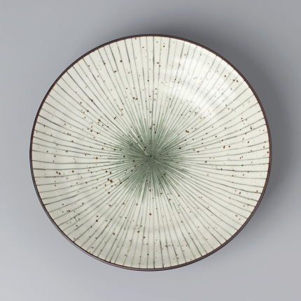 Title 1, Underglaze Ceramic Fried Rice Plate