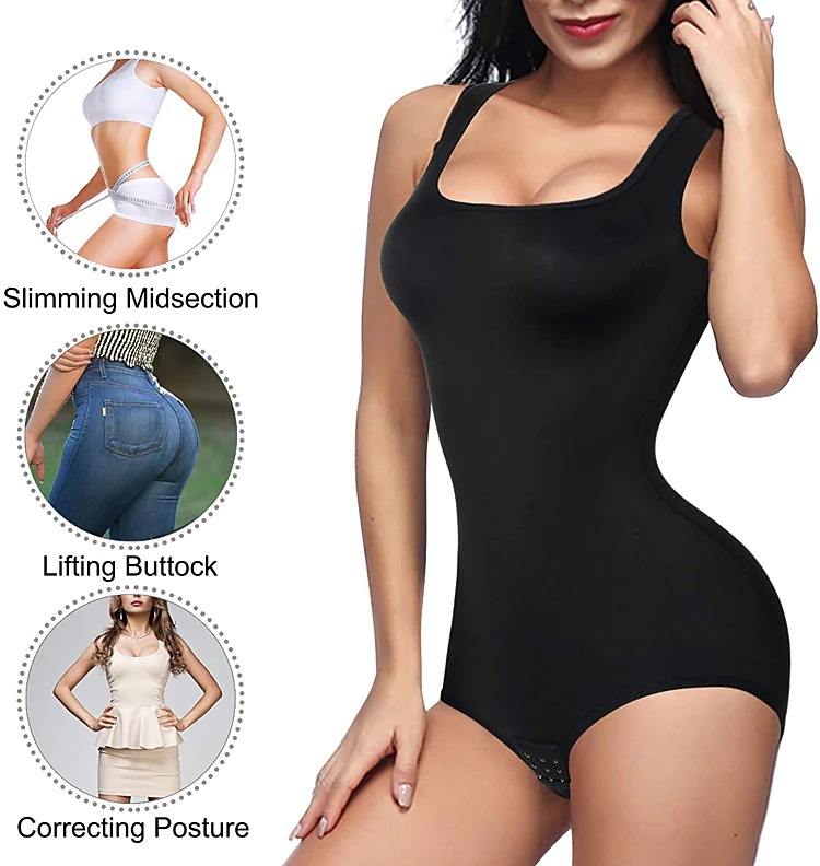 Triangle Body Sculpting Bodysuit Beautiful Back - Image 7