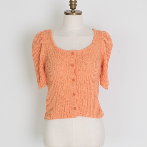 Title 11, Cardigan en tricot pour femme couleur bonbon, c...