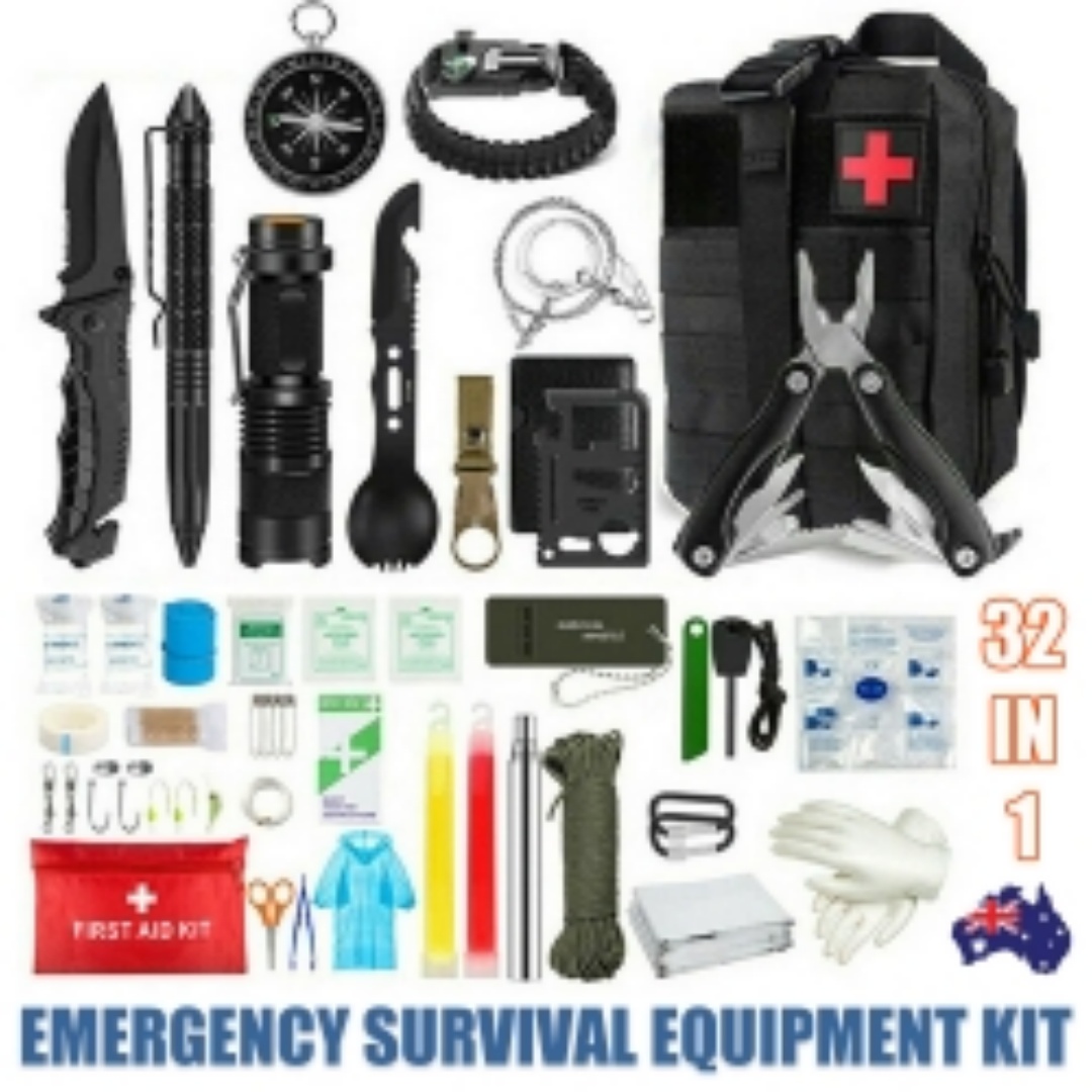 39in1 Tactical Emergency Survival Kit