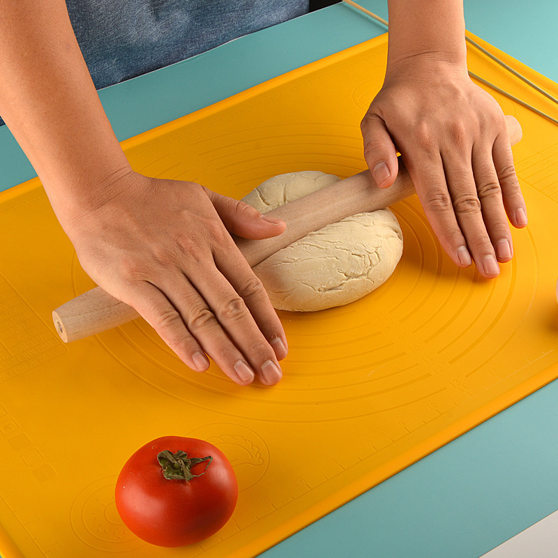 BEYONDARY Non-Stick Baking Mat and Rolling Mat Set for Flour and Dough