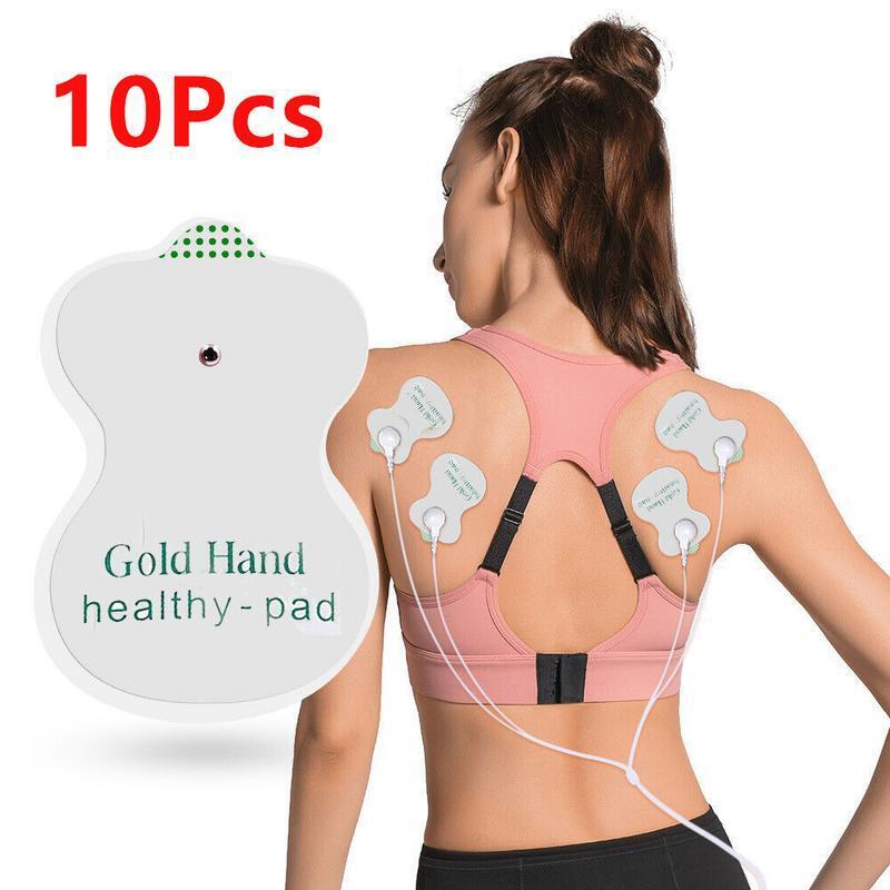 10Pcs Tens Machine Electrode Pads Replacement Massager Pad Massage Reusable — image 2