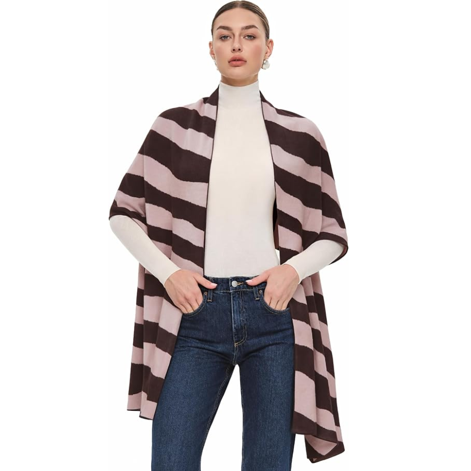 PULI Women's Pashmina Shawl Wrap Large Wedding Bridal Evening Winter Scarf