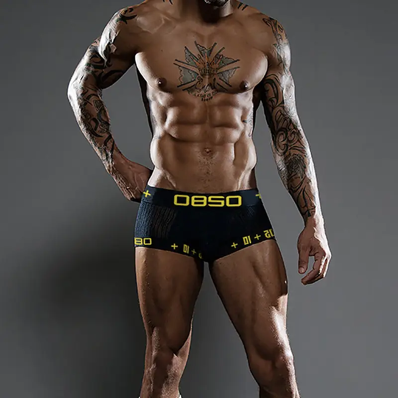 Sports Boxer Shorts Cotton Plus Size