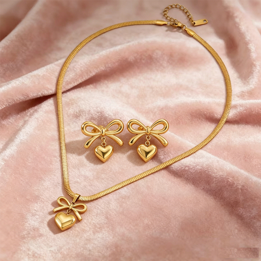 Women Bowknot Romantic Valentine Gift